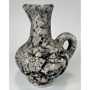 Stan Langtwait Mt St Helen’s‎ Volcanic Ash Sculpted Pottery Brutalist VTG Signed